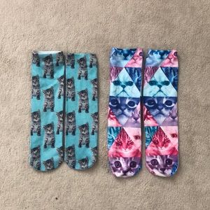 Pair of Cat Socks
